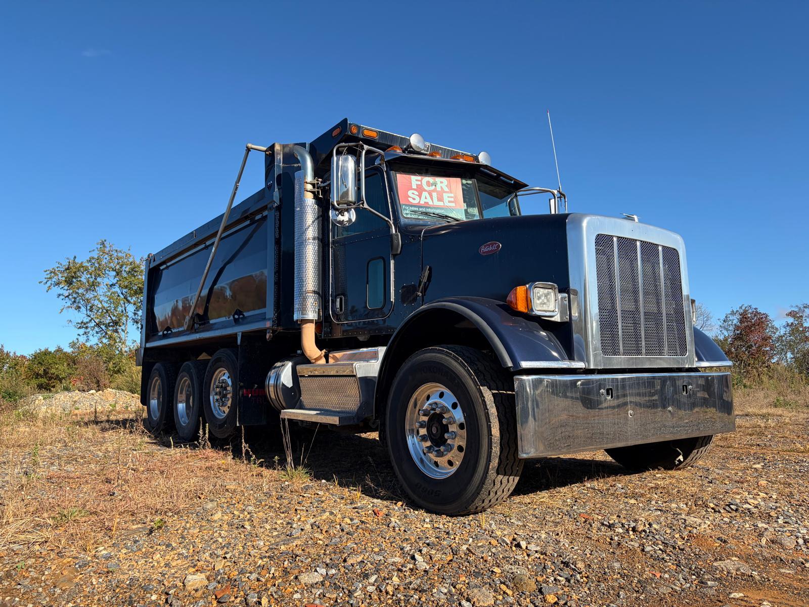 Main view of 2020 Peterbilt 365 Tri axle Dump