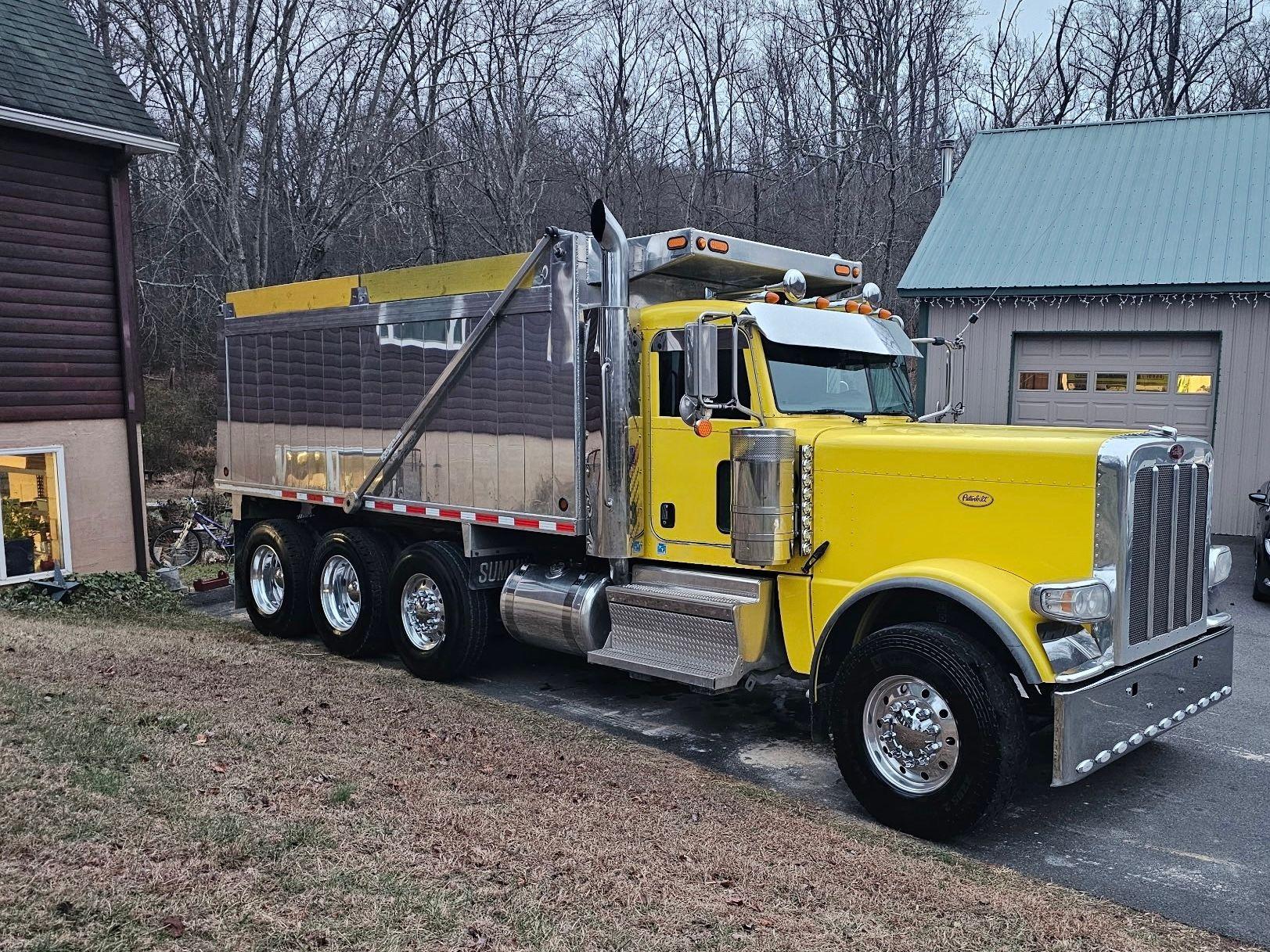 Main view of 2019 Peterbilt 389 Tri Axle Dump